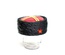 Papakha Kubanka Cossack Fur Hat red top with yellow stripes and red star