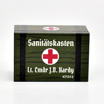 WWII German medicine crate 2x3