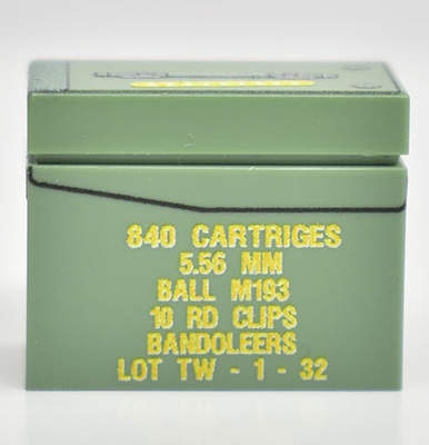 Ammo box 5.56 mm 10x Round Clips