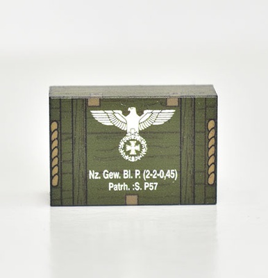 WWII German Ammo crate for rifle size 2x3