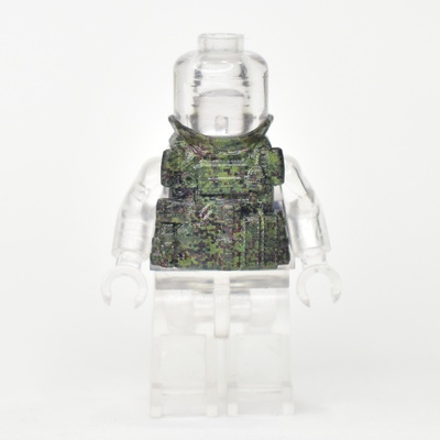 6B45 "Ratnik" vest with holster. pixel camo