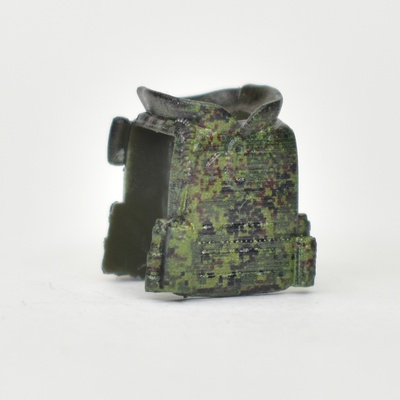 6B45 "Ratnik" vest with holster. pixel camo with patch V3