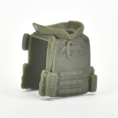 6B45 "Ratnik" vest with holster. dark-green