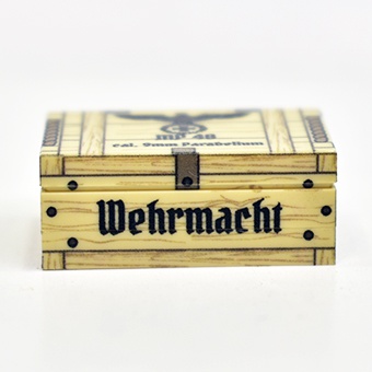 WWII German Ammo crate for mp40. size 2x3