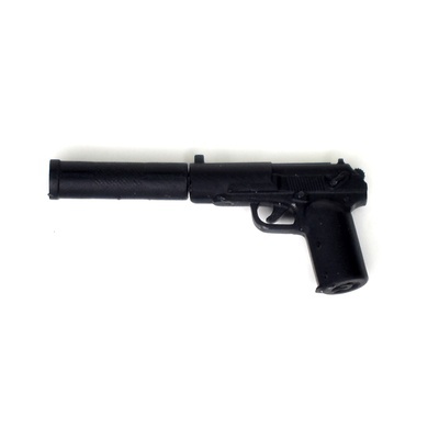 PB pistol with silencer