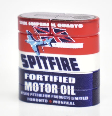Spitfire motor Oil. consist of 6 printed parts.