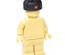 WWII Ushanka hat with red star for LEGO figures. Black
