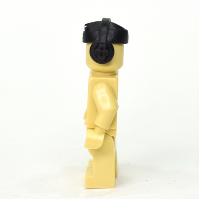 GERMAN WWII Side Cap M40 with ss insignia and headphones for lego minifigures.