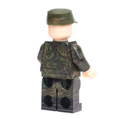 Russian soldier in summer uniform Digital Flora Camo (not LEGO)