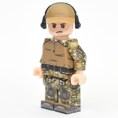 Russian Soldier in G3 multicam uniform / (not LEGO)