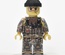 military knitted hat for lego figures black