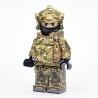 Russian Soldier in G3 multicam uniform with helmet and plate carrier/ (not LEGO)