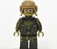 Tanker's helmet TSh-4M for lego figures dark-tan