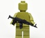 Automatic Rifle series M with drum magazine for LEGO figures