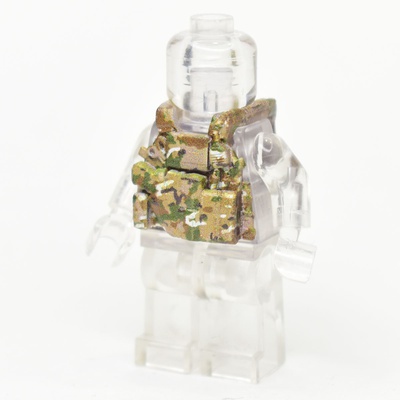 Plate carrier lbt 6094 in multicam camo for LEGO minifigures