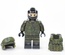Russian soldier in summer uniform Digital Flora Camo, with helmet and vest. (not LEGO)