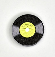 Tile Round 2x2 with print vinyl record 3