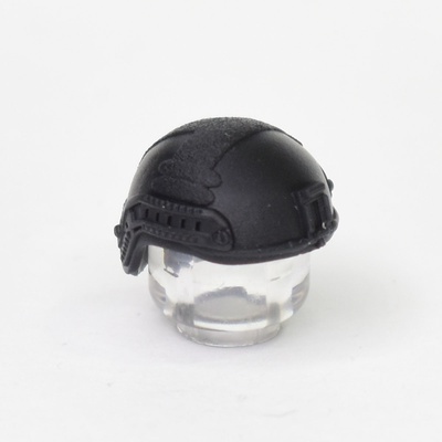 LShZ helmet for LEGO figures black