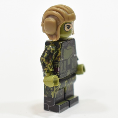 Tanker's helmet TSh-4M for lego figures dark-tan