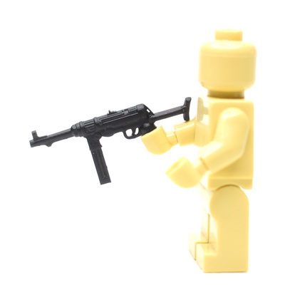 German MP-38 Submachine Gun with extended stock. G BRICK DESIGN