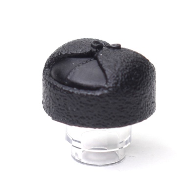 WWII Ushanka hat for LEGO figures. Black