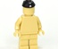 GERMAN WWII Side Cap M40 with ss insignia for lego minifigures. Black