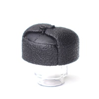 WWII Ushanka hat for LEGO figures. Black