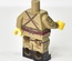 Afghan Soviet, dark tan,Chest rig, boots, LEGO Legs and torso