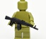 Automatic Rifle series 1974 with drum magazine for LEGO figures