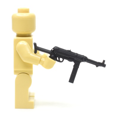 German MP-38 Submachine Gun with extended stock. G BRICK DESIGN
