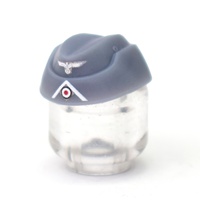 GERMAN WWII Side Cap. Infantry. G BRICK DESIGN