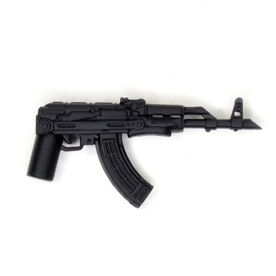 Automatic Rifle series M with folded stock for LEGO figures