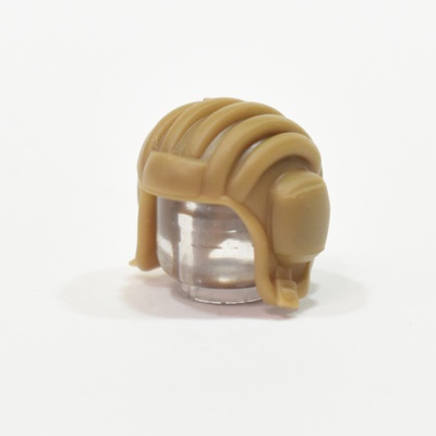 Tanker's helmet TSh-4M for lego figures dark-tan