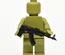 Automatic Rifle series M with folded stock for LEGO figures