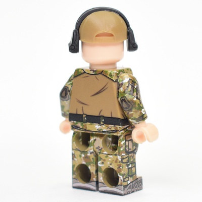 Russian Soldier in G3 multicam uniform / (not LEGO)