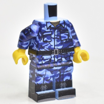 LEGO Soldier in sky blue camo