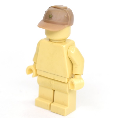 Soviet Army summer cap Afghanka with field khaki star for LEGO figures