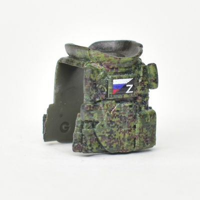 6B45 "Ratnik" vest with holster. pixel camo with patch V3