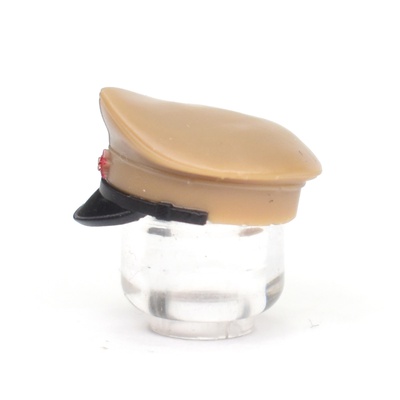 RKKA cap for LEGO figures with early star hammer and plow