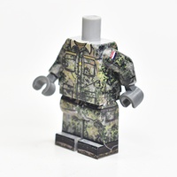 Soldier in Netherlands Fractal Pattern camo. legs and torso 3 side printed arms