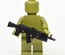 Automatic Rifle series 1974 with grenade launcher for LEGO figures