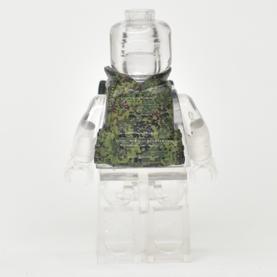 6B45 "Ratnik" vest with holster. pixel camo with patch V3