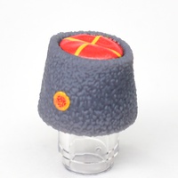 Papakha Fur Hat for Red Army General with Cockade 1940 for lego minifigures