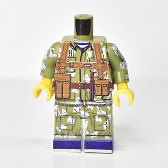 Afghan Soviet, berezka camo, RD54 vest, boots, LEGO Legs and torso