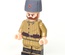 Papakha Fur Hat red v1910 Imperial Soldier Army for lego minifigures