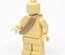 overcoat roll for lego figures. dark tan
