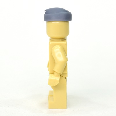 GERMAN WWII Side Cap M40 with ss insignia for lego minifigures. Gray
