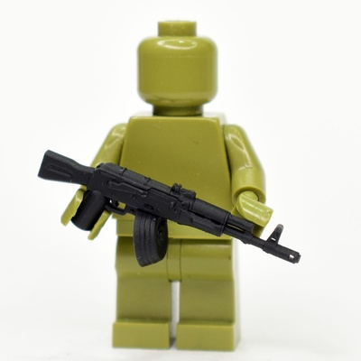 Automatic Rifle series 1974 with drum magazine for LEGO figures