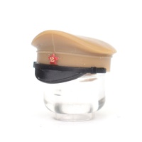RKKA cap for LEGO figures with early star hammer and plow
