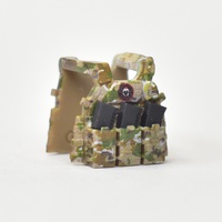 Plate carrier lbt 6094 with pouch multicam with black magazines and patch V2